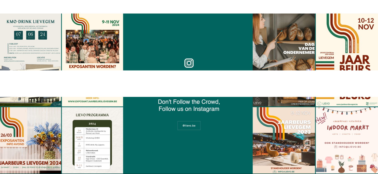 Volg Lievo op Instagram